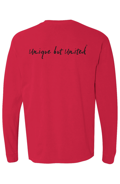 Stay Woke Bright Pigment Dyed Heavyweight Long Sleeve T Shirt