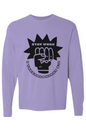 Stay Woke Bright Pigment Dyed Heavyweight Long Sleeve T Shirt