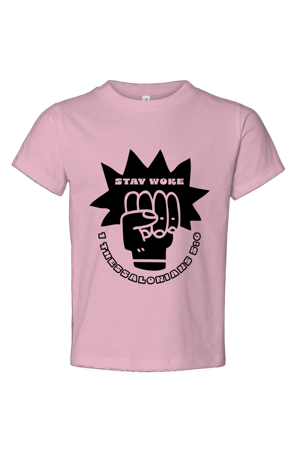 Stay Woke WORD Toddler Jersey Tee (2T - 5T)