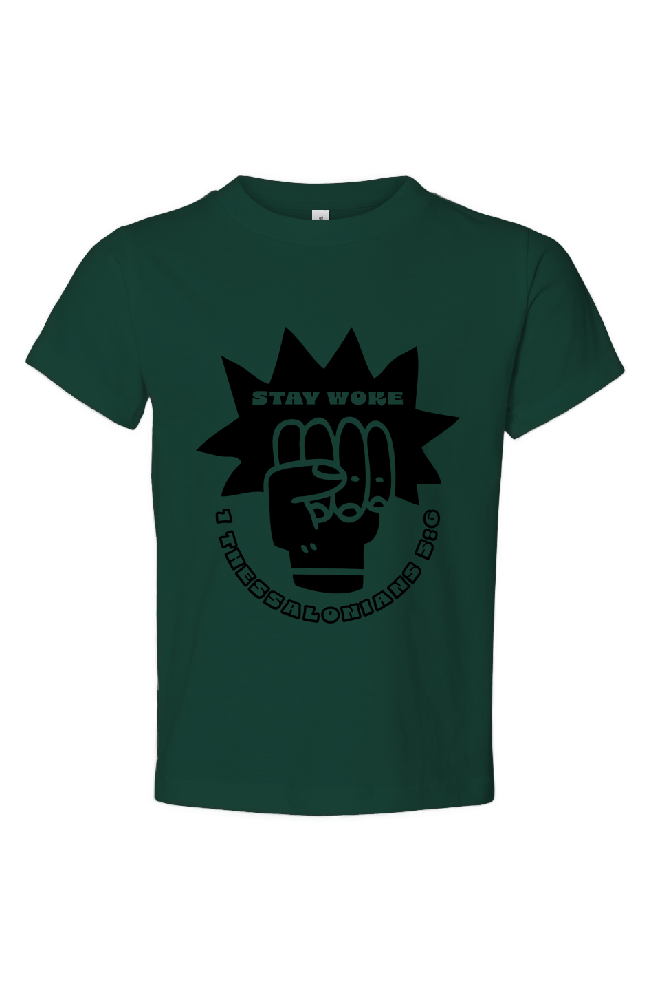 Stay Woke WORD Toddler Jersey Tee (2T - 5T)