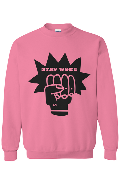 Stay Woke High Visibility Crewneck
