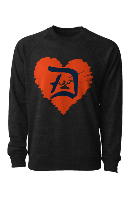 Detroit Tiger Love Loopback Sweatshirt