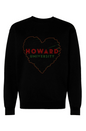 Howard Red Black & Green LOVE Heavyweight Crewneck Sweat