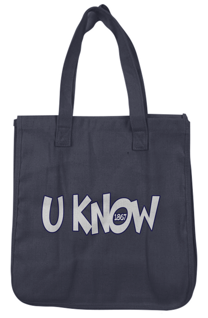 THE Melanated Mecca U Know Hemp Market Tote