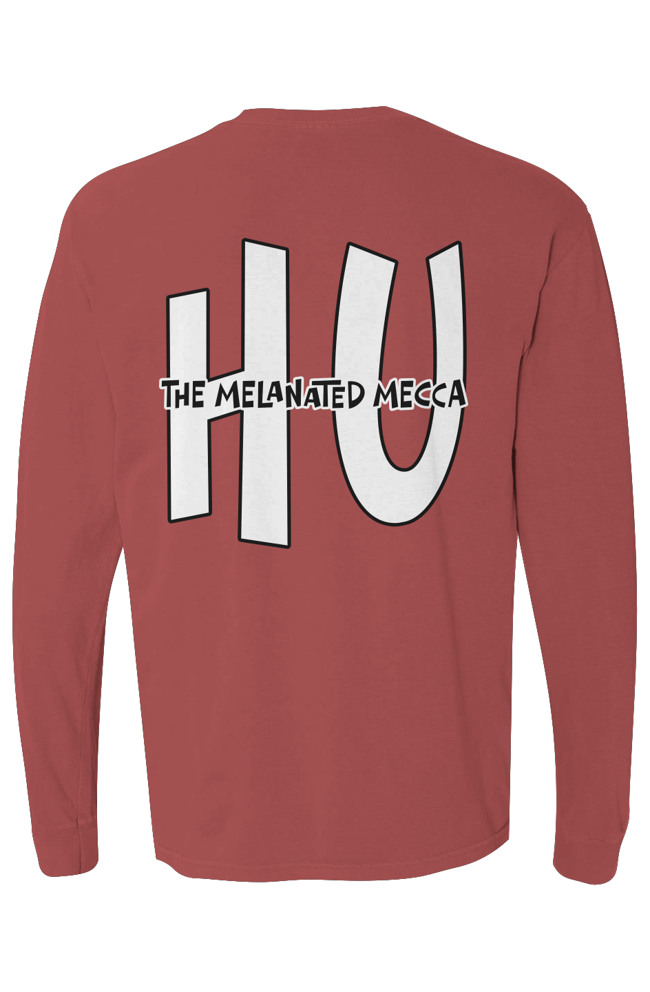 THE Melanated Mecca Heavyweight Long Sleeve T-Shirt