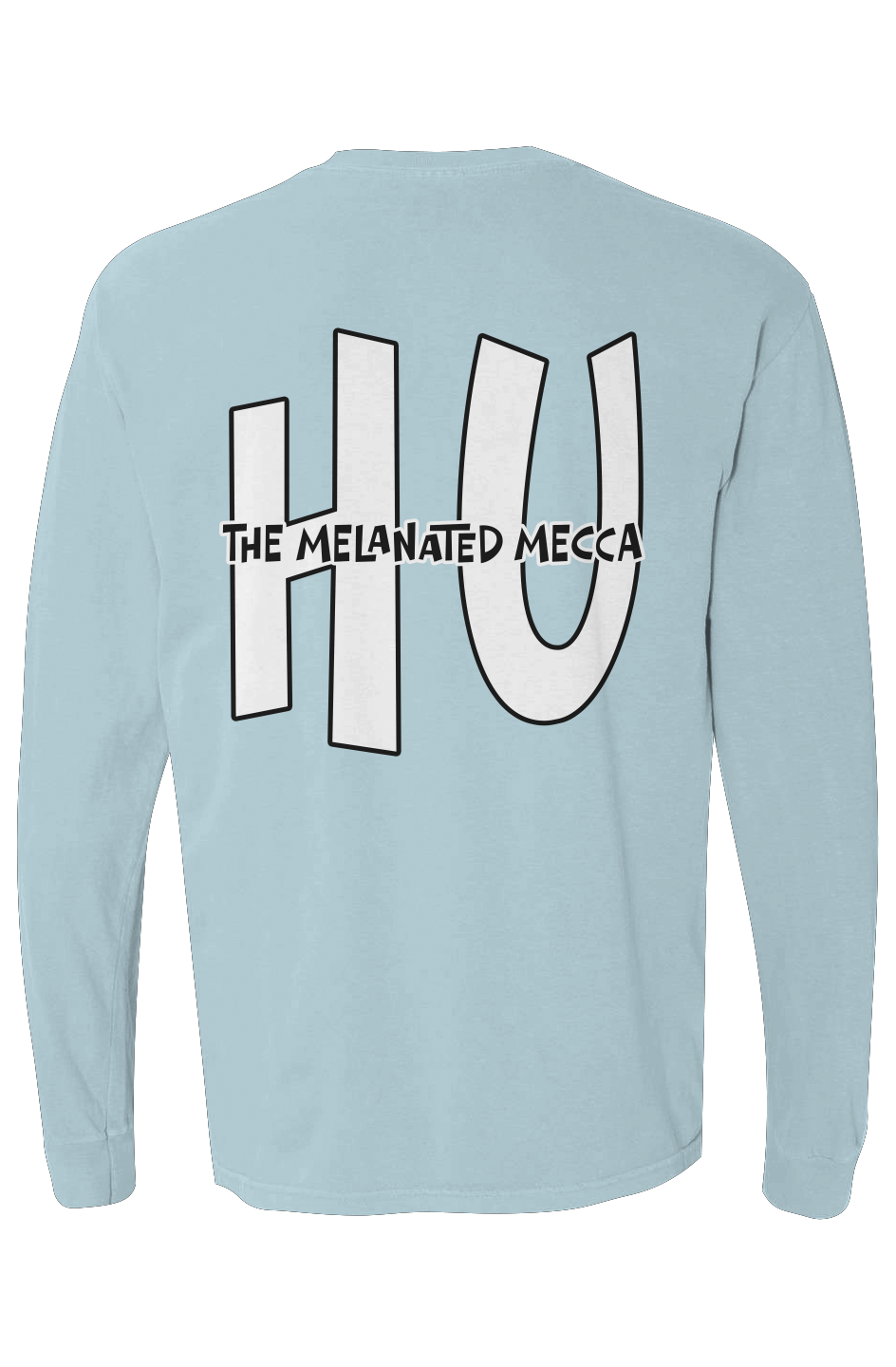 THE Melanated Mecca Heavyweight Long Sleeve T-Shirt