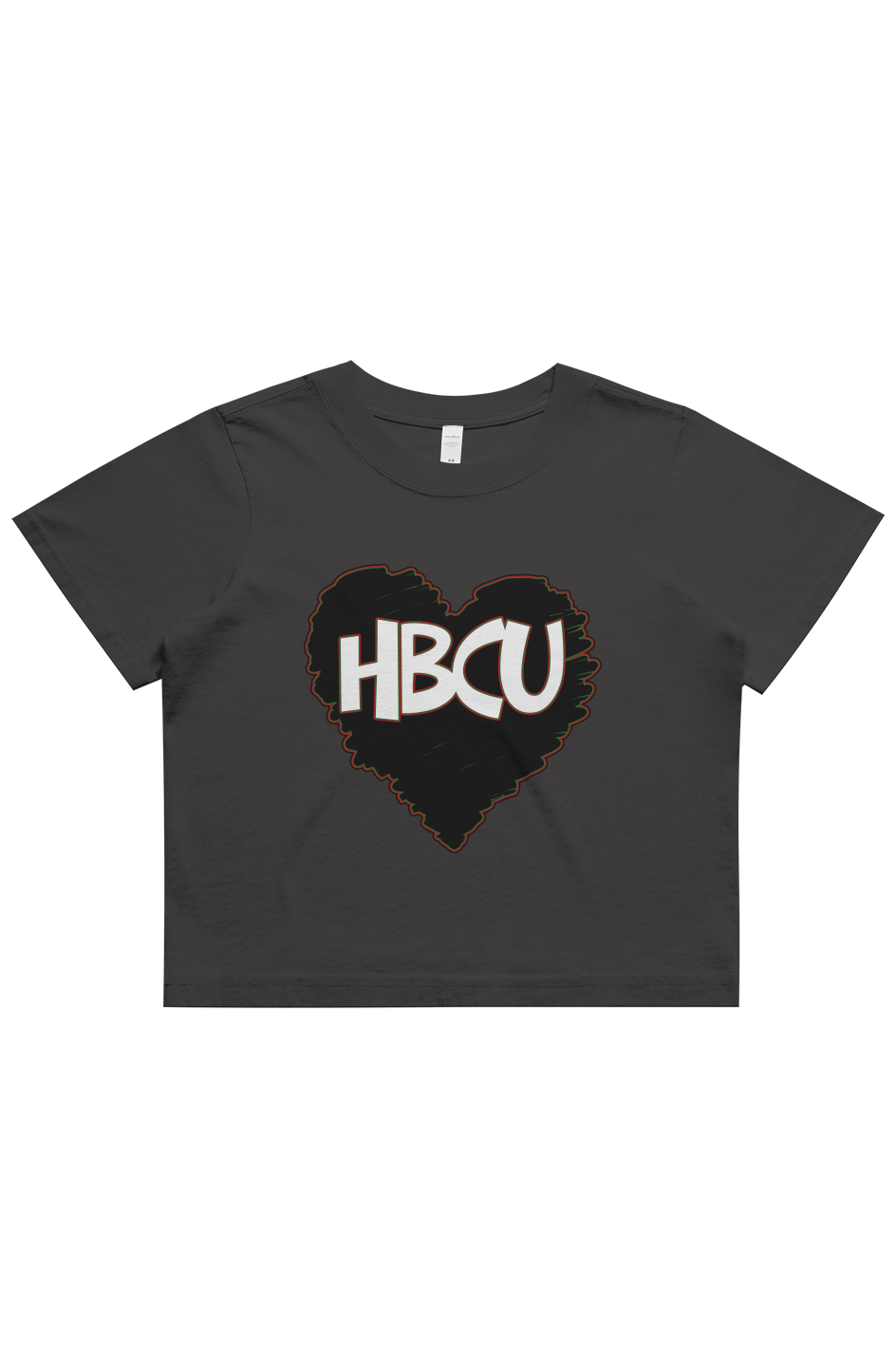 HBCU LOVE Heavy Faded Crop Tee