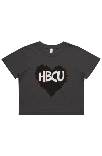 HBCU LOVE Heavy Faded Crop Tee