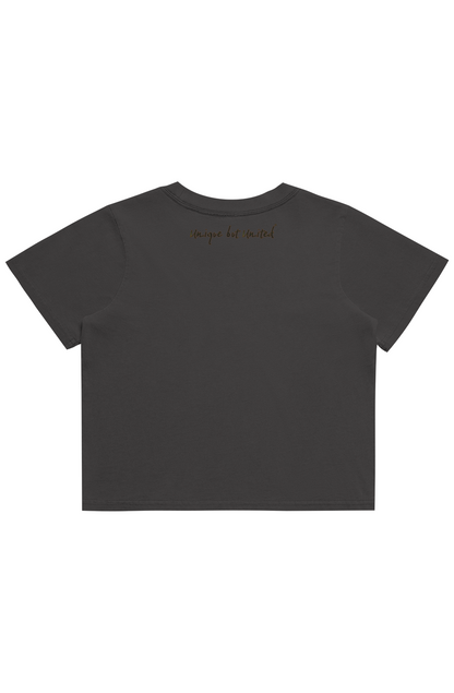 HBCU LOVE Heavy Faded Crop Tee