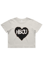 HBCU LOVE Heavy Faded Crop Tee