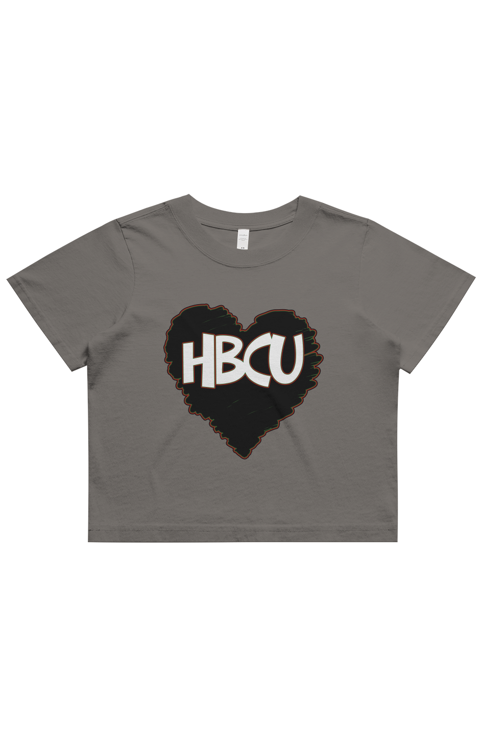 HBCU LOVE Heavy Faded Crop Tee