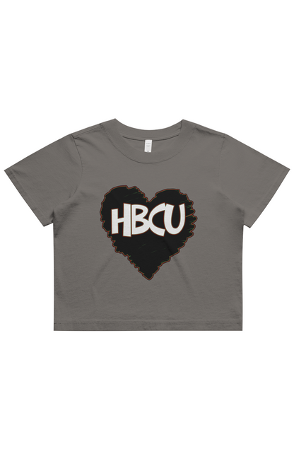 HBCU LOVE Heavy Faded Crop Tee