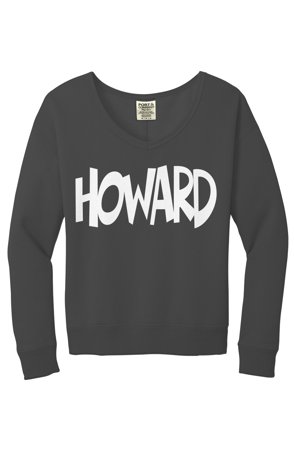 Howard Beach Wash V Neck Sweatshirt