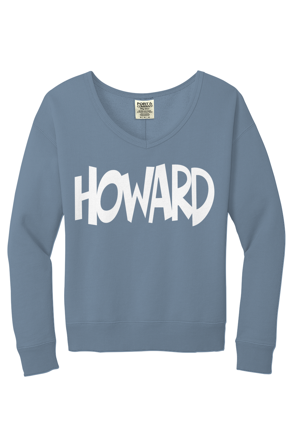 Howard Beach Wash V Neck Sweatshirt