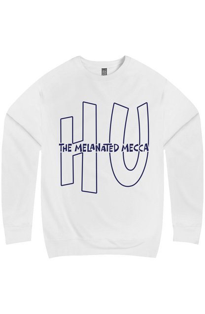 THE Melanated Mecca Large Front Crew Neck