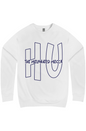 THE Melanated Mecca Large Front Crew Neck