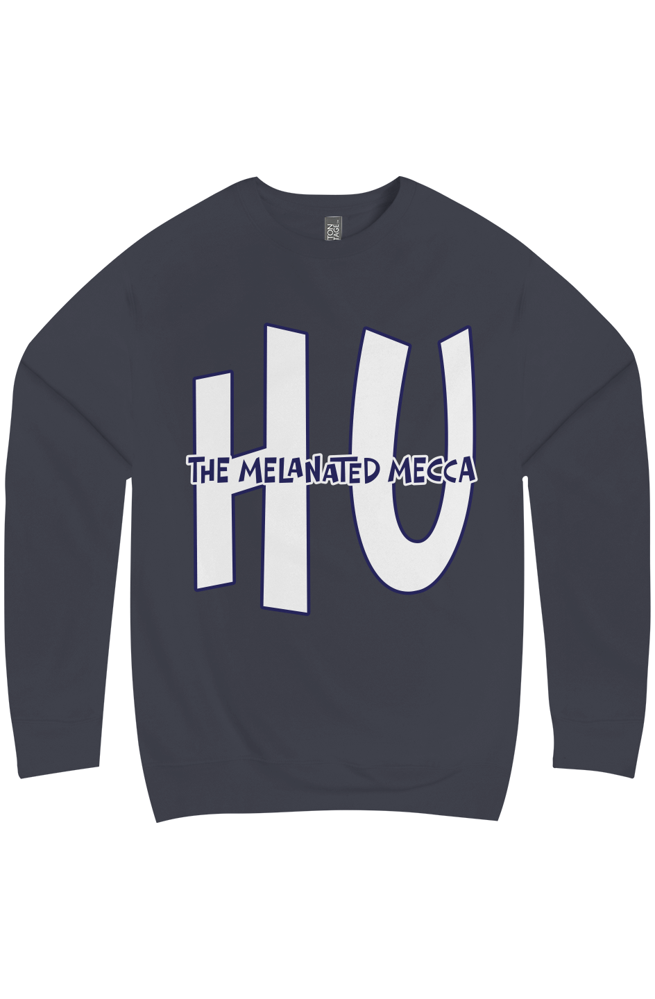 THE Melanated Mecca Large Front Crew Neck