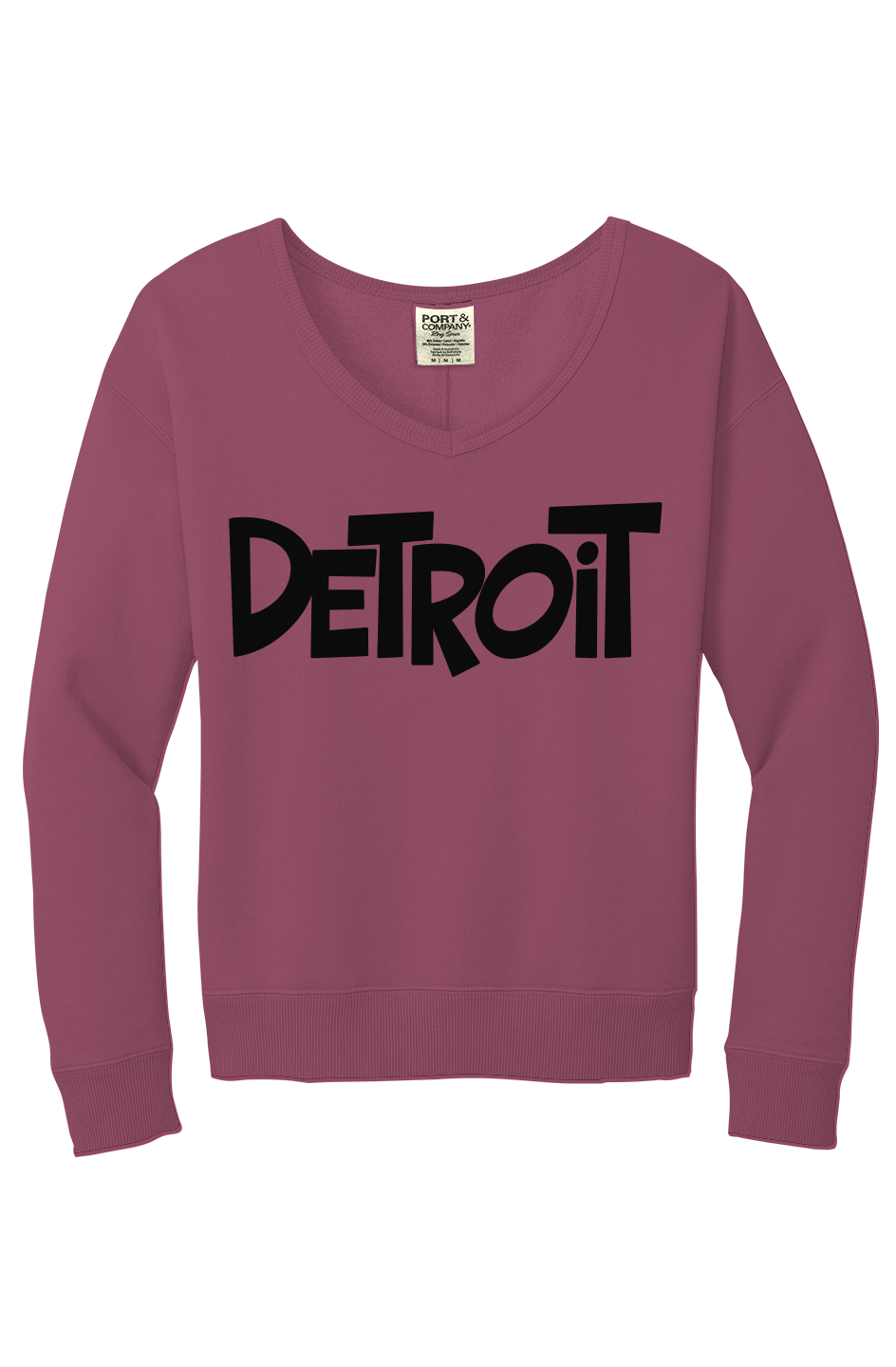 Detroit V-Neck Sweatshirt