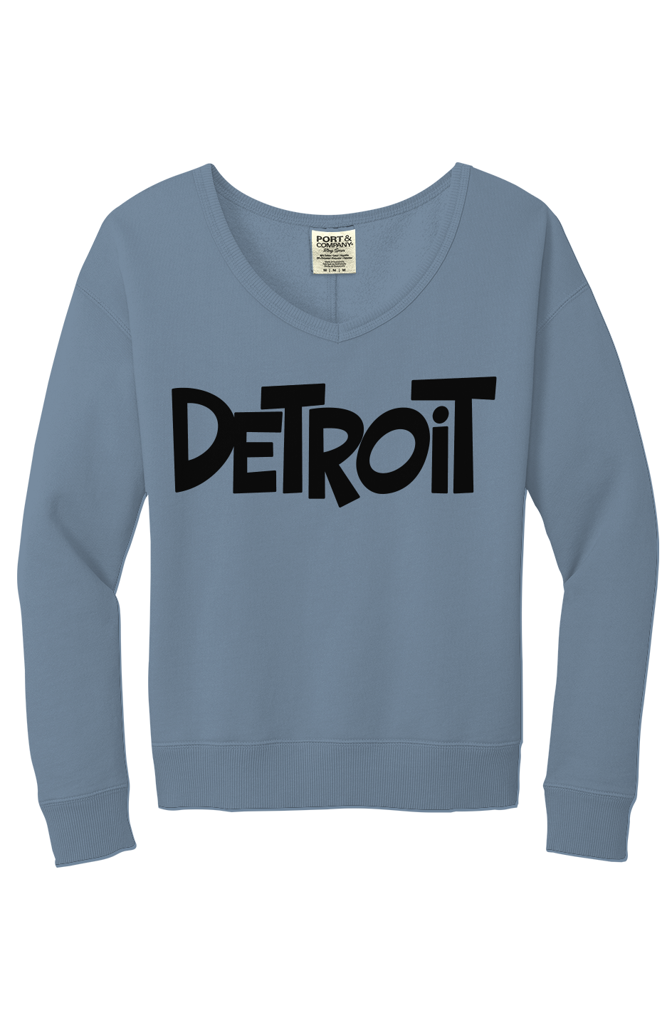 Detroit V-Neck Sweatshirt