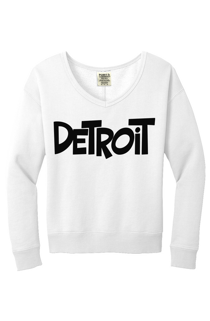 Detroit V-Neck Sweatshirt