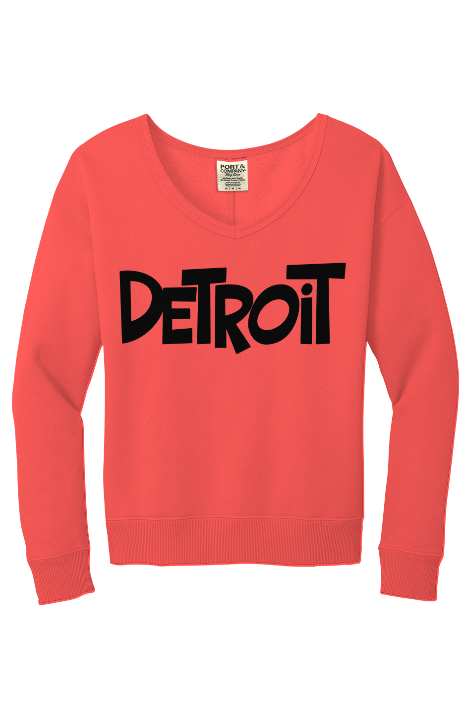 Detroit V-Neck Sweatshirt