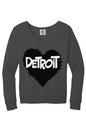 Detroit Love V-Neck Sweatshirt