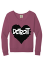 Detroit Love V-Neck Sweatshirt