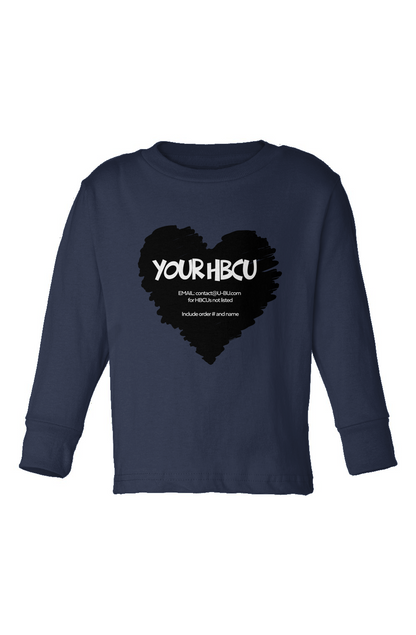 Name Your HBCU Toddler Long Sleeve T-Shirt