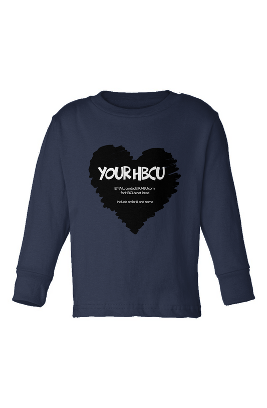 Name Your HBCU Toddler Long Sleeve T-Shirt