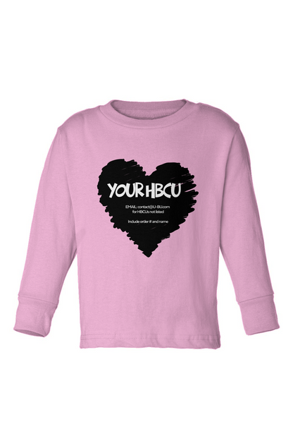 Name Your HBCU Toddler Long Sleeve T-Shirt