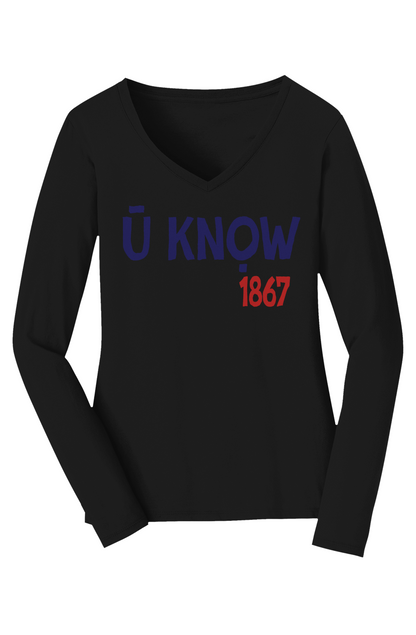 U know 1867 Fan Favorite V Neck Tee