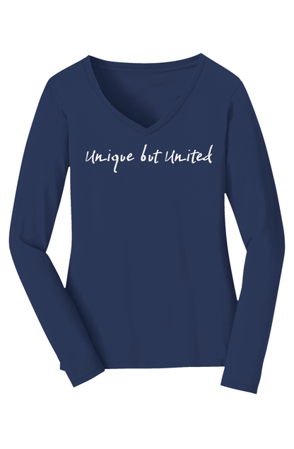 Unique but United Fan Favorite V Neck Tee