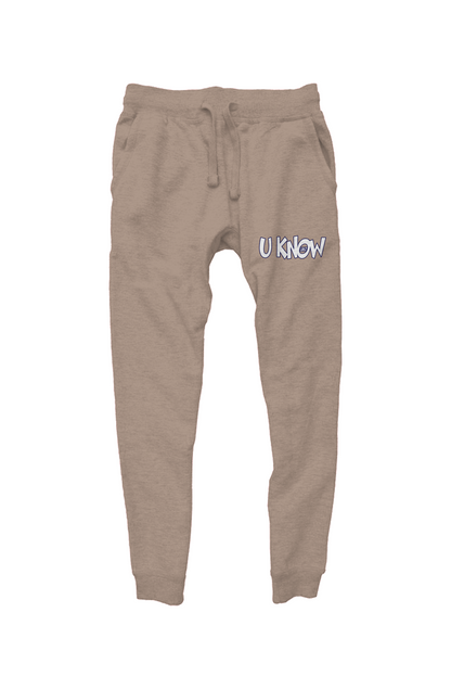 U Know Unisex Premium Joggers