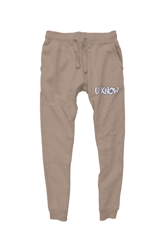 U Know Unisex Premium Joggers