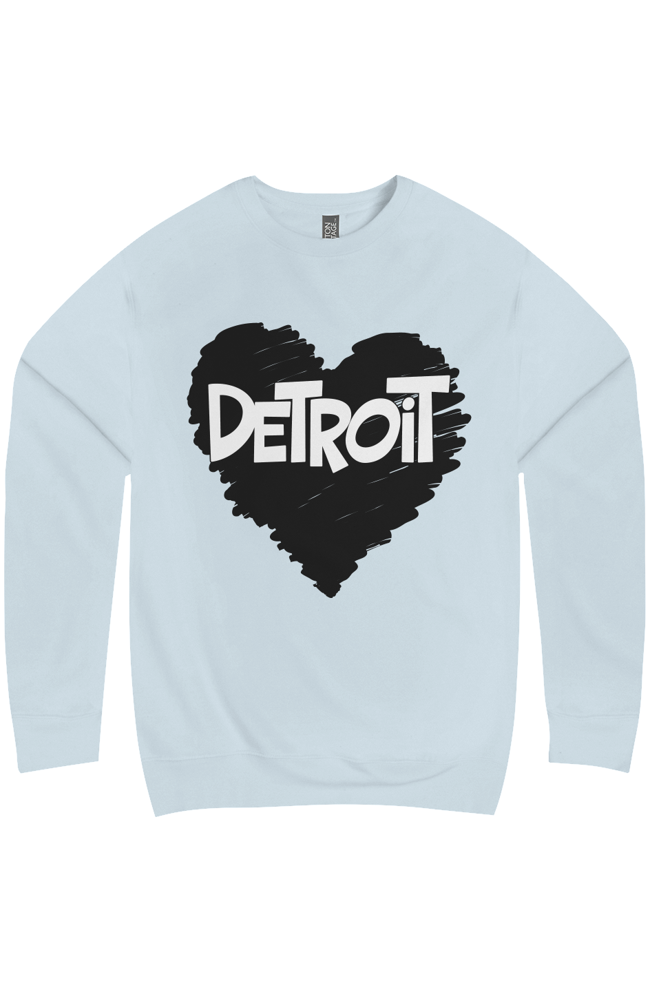 Detroit Love Premium Crew Neck