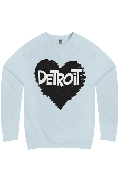 Detroit Love Premium Crew Neck