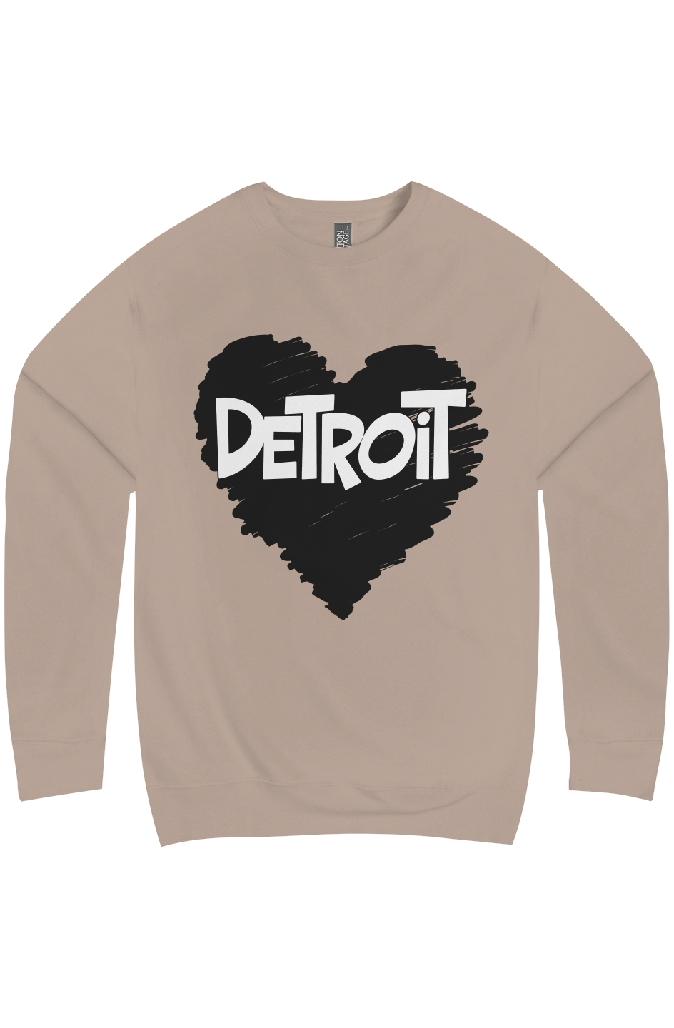 Detroit Love Premium Crew Neck
