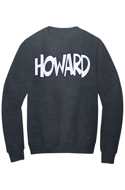 Howard - THE Melanated Mecca Fleece Crewneck with Kangaroo Pocket