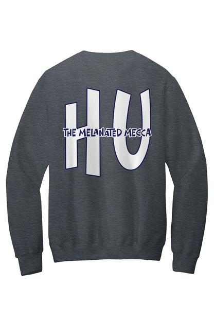 Howard - THE Melanated Mecca Fleece Crewneck with Kangaroo Pocket