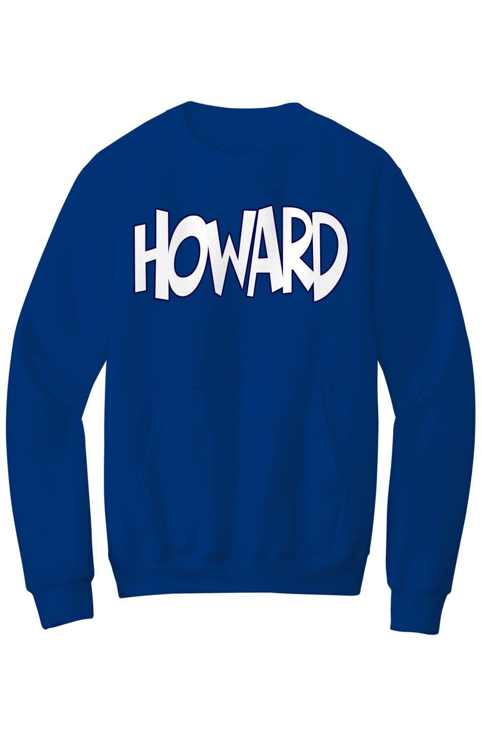 Howard - THE Melanated Mecca Fleece Crewneck with Kangaroo Pocket
