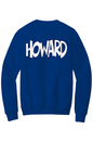 Howard - THE Melanated Mecca Fleece Crewneck with Kangaroo Pocket