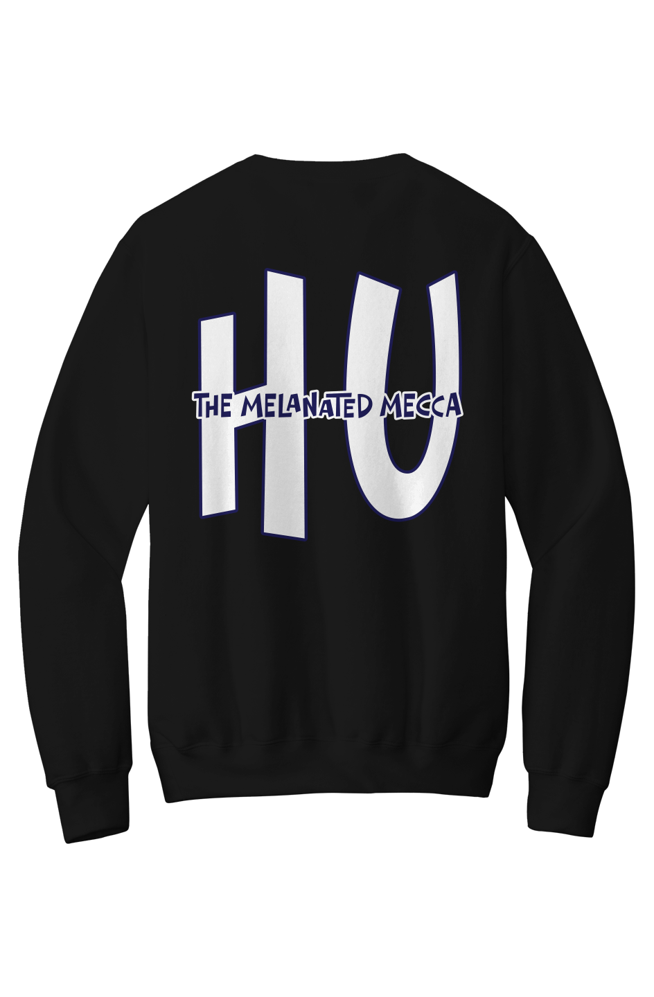 Howard - THE Melanated Mecca Fleece Crewneck with Kangaroo Pocket