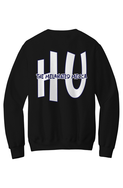Howard - THE Melanated Mecca Fleece Crewneck with Kangaroo Pocket