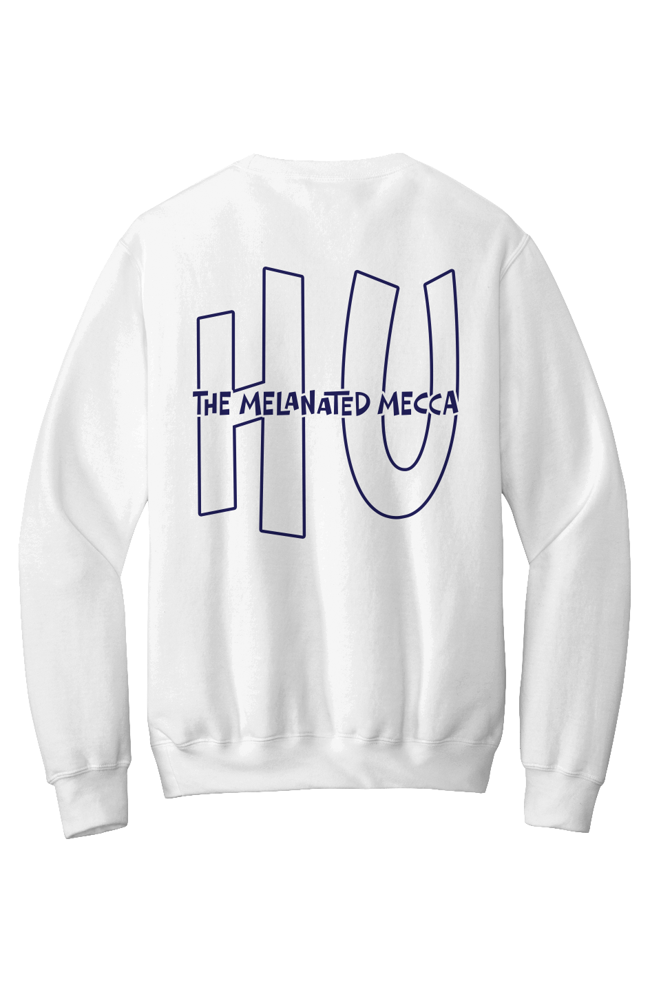 Howard - THE Melanated Mecca Fleece Crewneck with Kangaroo Pocket