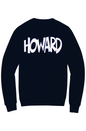 Howard - THE Melanated Mecca Fleece Crewneck with Kangaroo Pocket