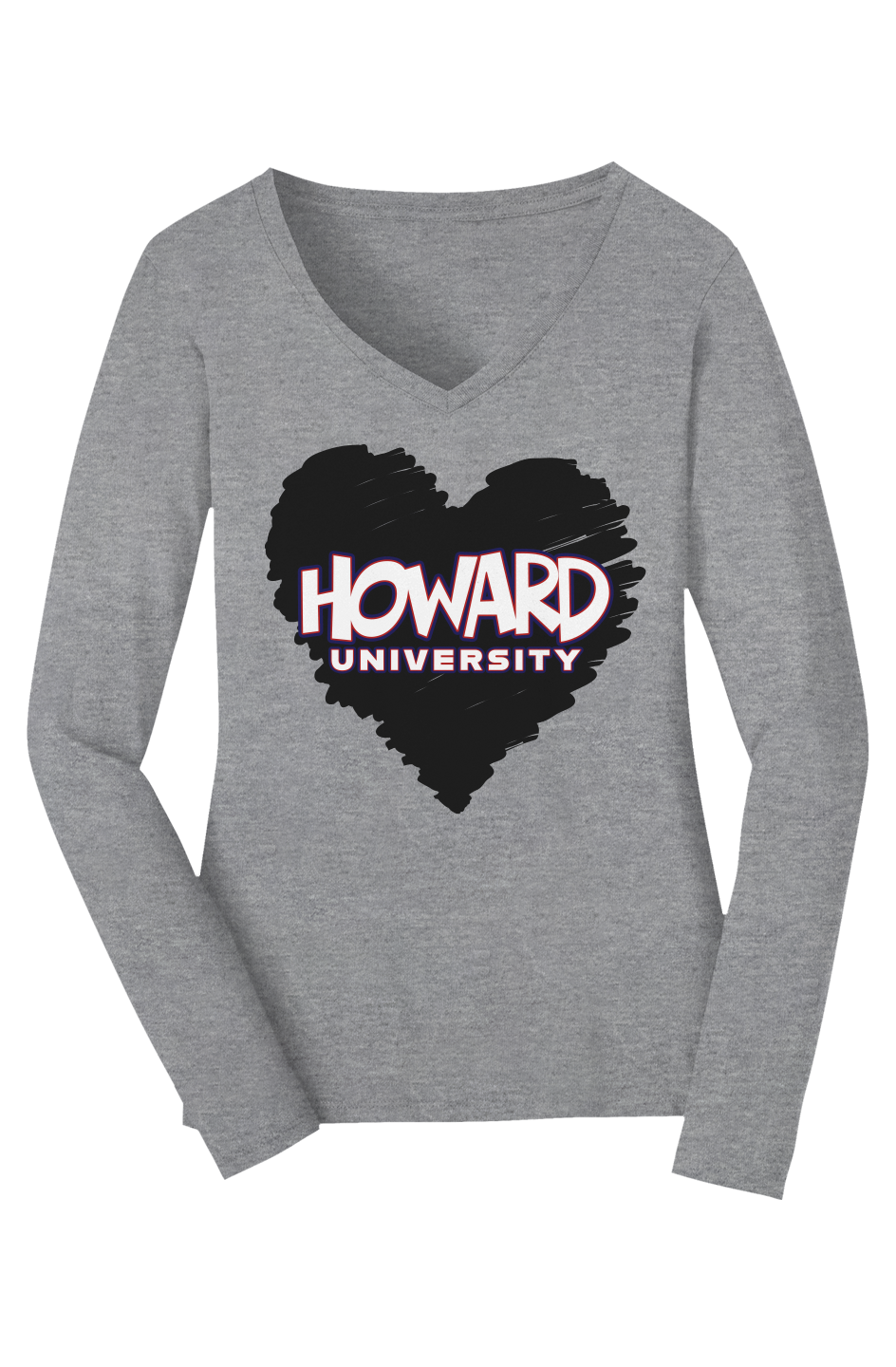 Howard Love U Know Long Sleeve V-Neck Tee