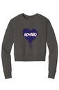 Bleed Blue Crop Crew Sweatshirt