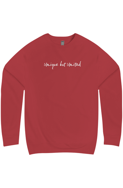 Unique But United Embroidered Premium Crew Neck
