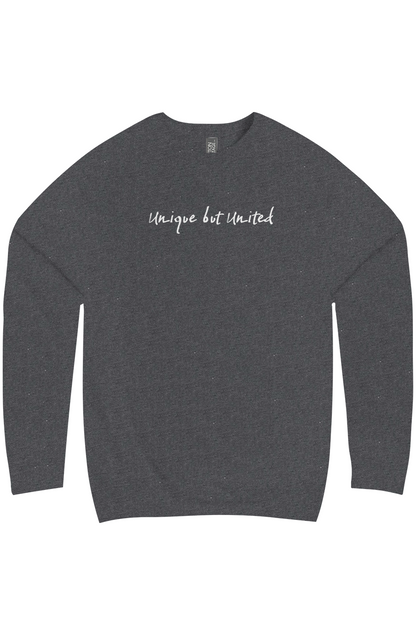 Unique But United Embroidered Premium Crew Neck