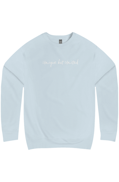 Unique But United Embroidered Premium Crew Neck